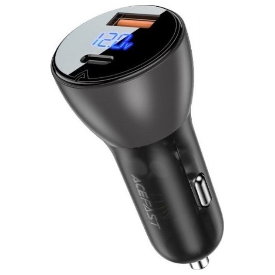 Автомобильное зарядное устройство ACEFAST B6 63W USB-C+USB | Фото 1 из 2