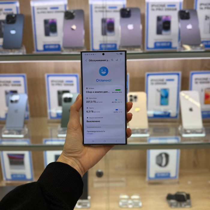 Б/У Смартфон Samsung Galaxy S24 Ultra 12/256GB Серый титан