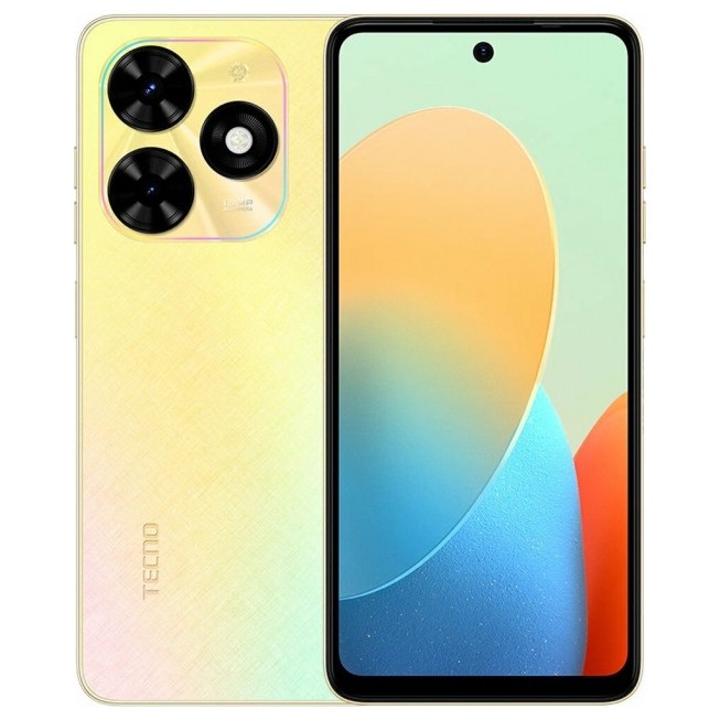 Смартфон Tecno SPARK Go 2024 4/128GB Золотой (Alpenglow Gold) EAC | Фото 1 из 4