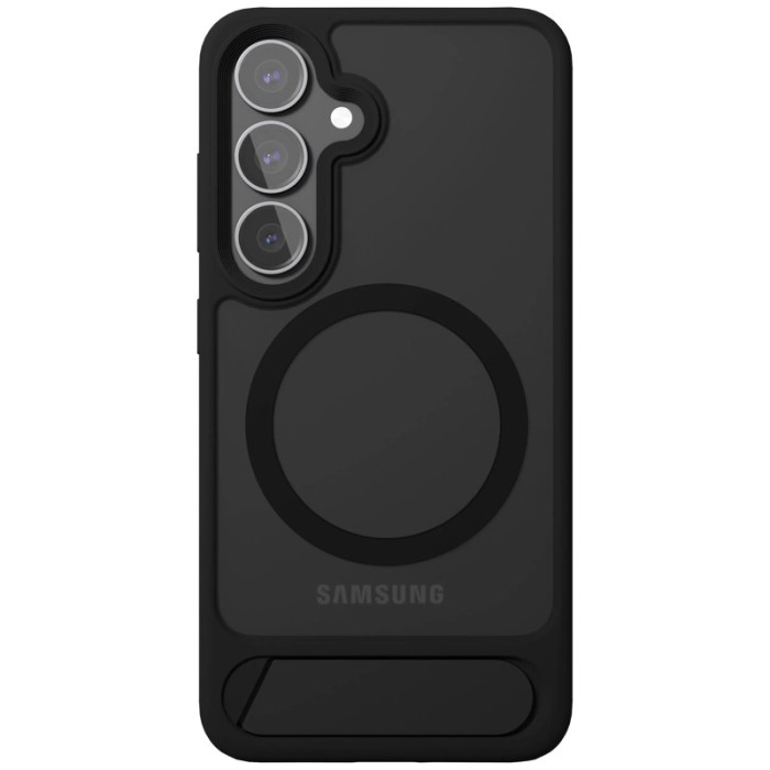 Чехол защитный VLP Reels Case с MagSafe для Samsung S25, черный | Фото 1 из 1