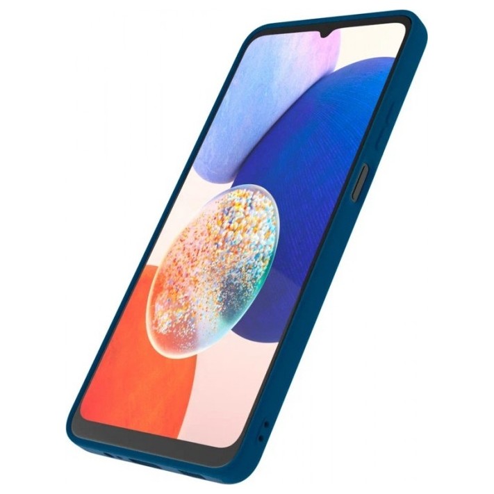 Чехол защитный VLP Silicone Case для Samsung Galaxy A24 темно-синий | Фото 4 из 6