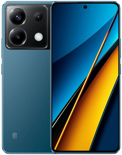 Смартфон Poco X6 12/256GB Синий (Blue) — 