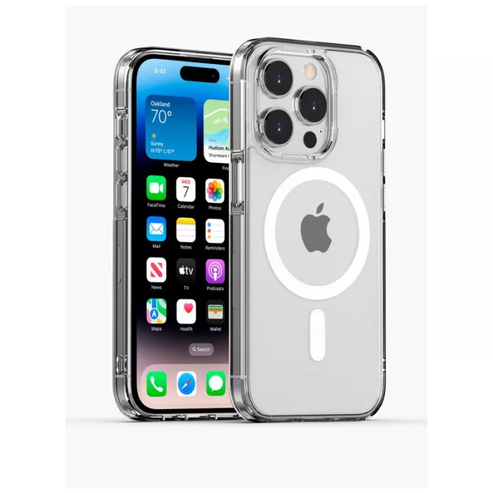Чехол накладка iPhone 16 Pro 6.3" Gurdini Alba Series Protective with Magsafe Clear | Фото 1 из 1