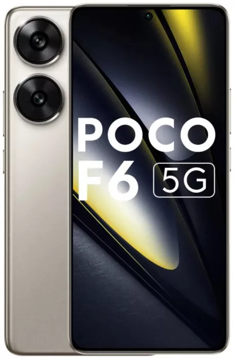 Смартфон Poco F6 12/512GB Золотистый (Titanium Gold) | Фото 6 из 6