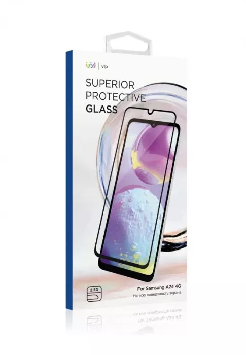 Стекло 2.5D защитное VLP для Samsung A24 4G | Фото 3 из 4
