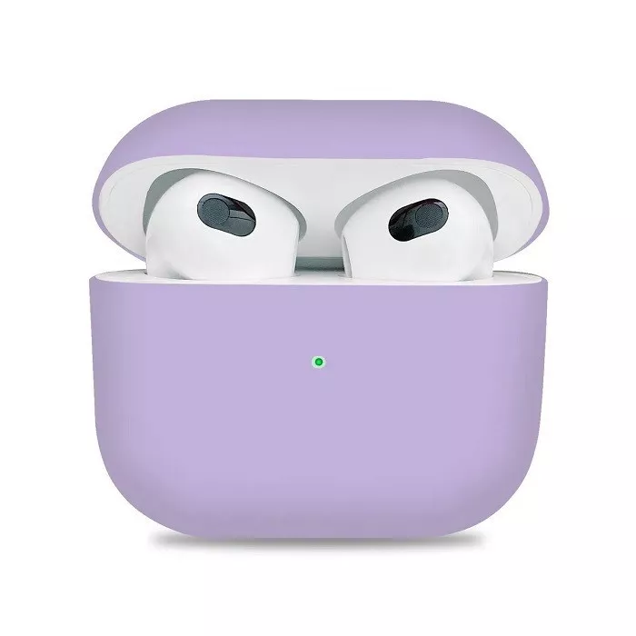 Чехол Silicone Case Protection на AirPods 3 Фиолетовый