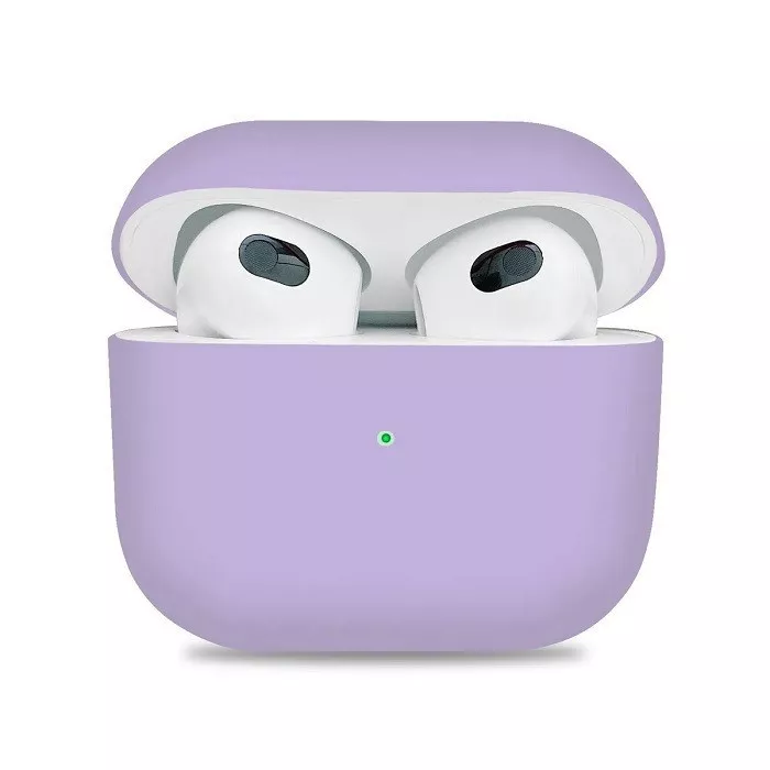 Чехол Silicone Case Protection на AirPods 3 Фиолетовый