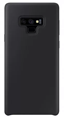 Чехол-накладка Silicone Cover для Samsung Galaxy Note 9 Черный