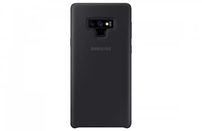 Чехол-накладка Silicone Cover для Samsung Galaxy Note 9 Черный