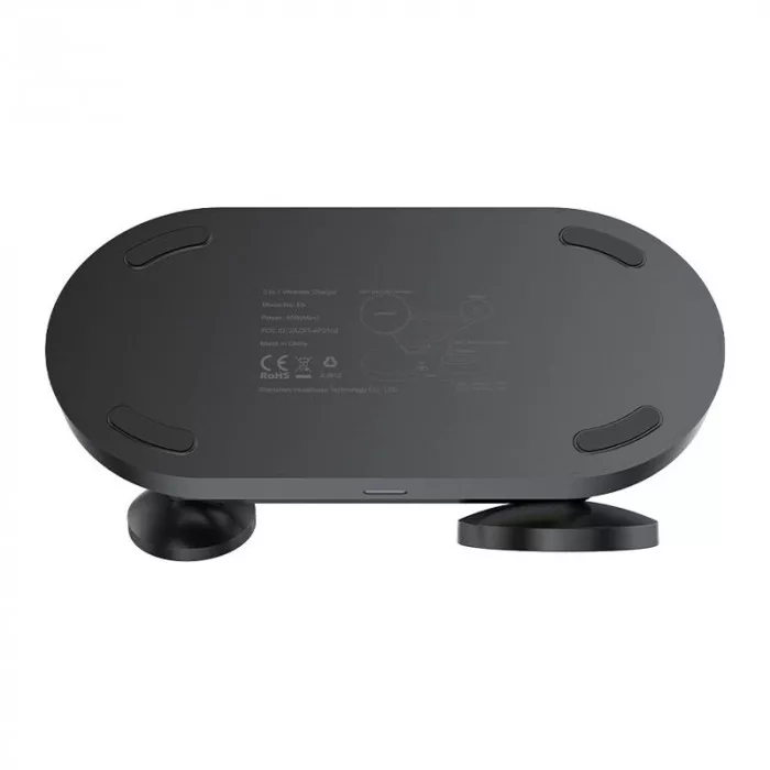 Беспроводное зарядное устройство ACEFAST E9 3 in 1 35W Черный | Фото 3 из 4
