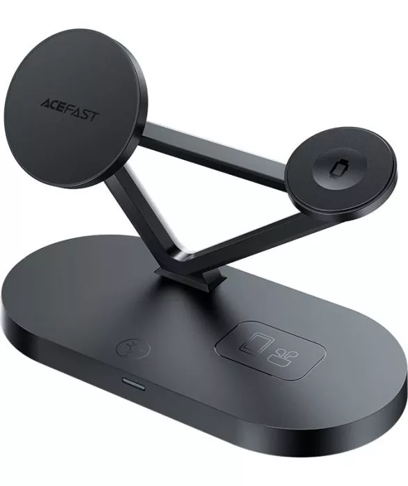 Беспроводное зарядное устройство ACEFAST E9 3 in 1 35W Черный | Фото 4 из 4