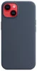 Чехол Silicone Case MagSafe для iPhone 14 Storm Blue