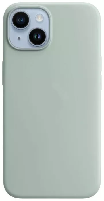 Чехол Silicone Case with Magsafe для iPhone 14 Зеленый (Succulent) | Фото 4 из 4
