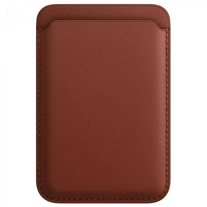 Кардхолдер Leather Wallet MagSafe для iPhone Umber