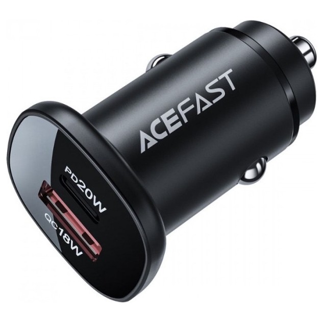 Автомобильное зарядное устройство ACEFAST B1 38W USB-C+USB | Фото 1 из 2