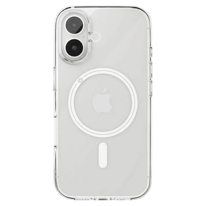 Чехол защитный "vlp" Puro Case с MagSafe для iPhone 16, прозрачный | Фото 1 из 1