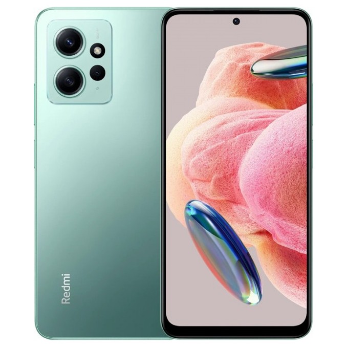 Смартфон Xiaomi Redmi Note 12 4G 8/128GB Зеленый (Mint Green) | Фото 1 из 6