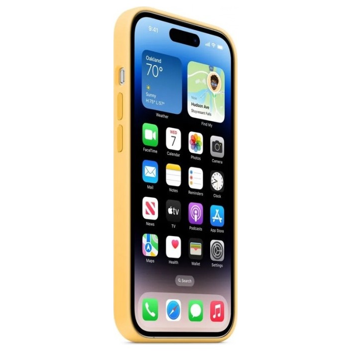 Чехол Silicone Case для iPhone 14 Pro Max Sunglow