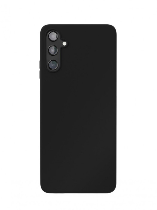 Чехол защитный VLP Silicone Case для Samsung Galaxy A24 черный | Фото 4 из 4