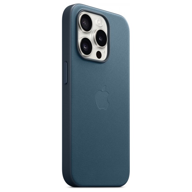 Чехол FineWoven Case MagSafe для iPhone 15 Pro Pacific Blue