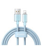 Кабель McDodo USB to Lightning Colorfull Crystal Series 1.2 m CA-3641 Синий