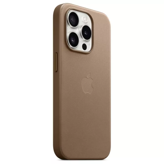 Чехол FineWoven Case MagSafe для iPhone 15 Pro Taupe