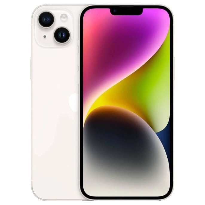 Смартфон Apple iPhone 14 256GB Сияющая звезда (Starlight) eSim | Фото 8 из 8