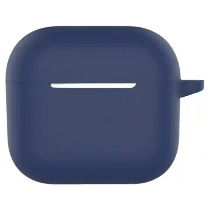 Чехол для Airpods 4 Gurdini силиконовый Темно синий | Фото 1 из 1