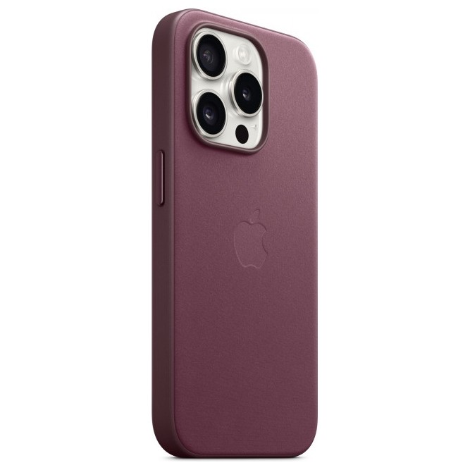 Чехол FineWoven Case MagSafe для iPhone 15 Pro Mulberry