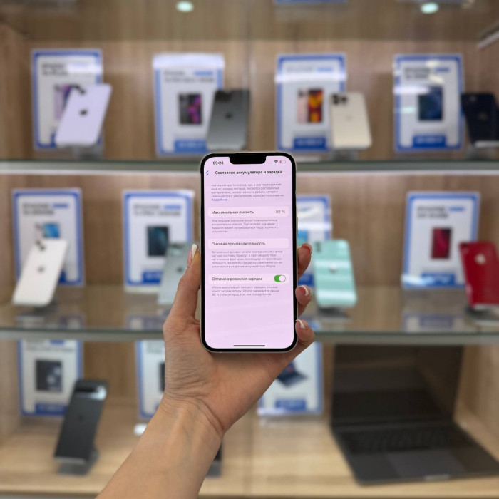 Б/у Смартфон Apple iPhone 13 128GB White EU | Фото 4 из 5
