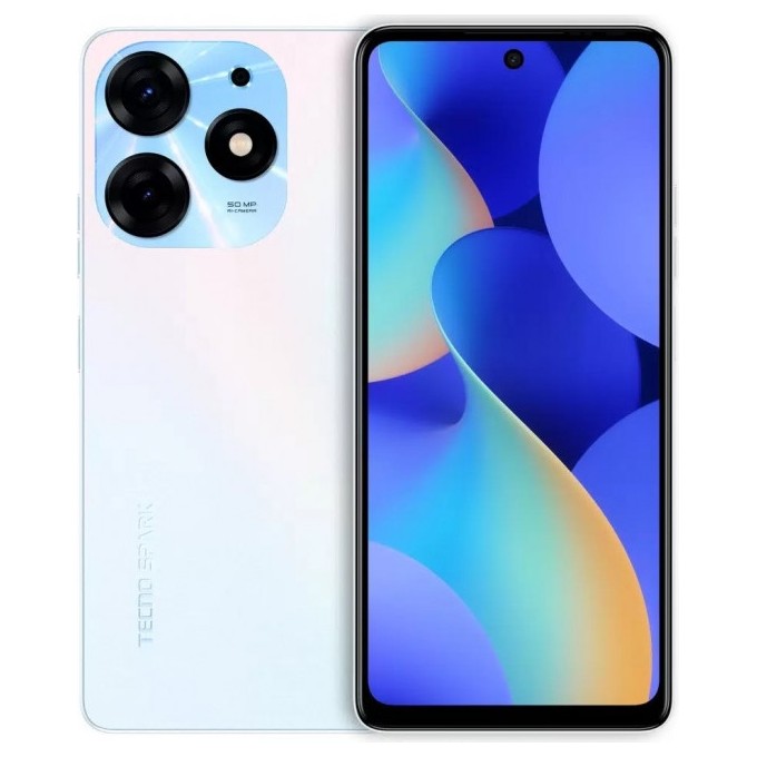 Смартфон Tecno Spark 10 Pro 8/128GB Белый (Pearl White) EAC | Фото 1 из 5
