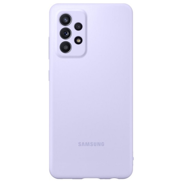 Чехол Silicone Cover для Samsung Galaxy A52 Фиолетовый | Фото 2 из 3