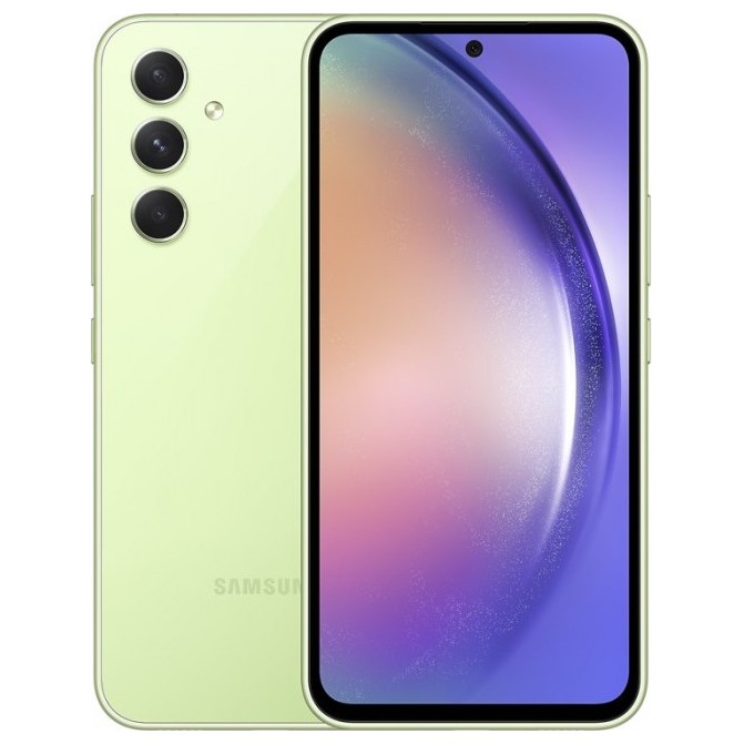 Смартфон Samsung Galaxy A54 5G 6/128GB Желтый (Awesome Lime) | Фото 1 из 10