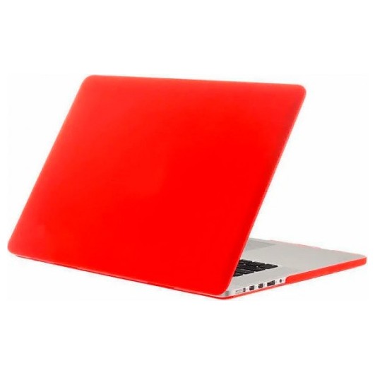 Чехол-накладка HardShell Case для Apple MacBook Air 13.6" A2681 Красная