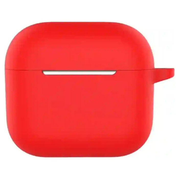 Чехол для Airpods 4 Gurdini силиконовый Красный | Фото 1 из 1