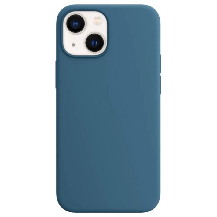 Чехол Silicone Case для iPhone 13 Темно синий (Blue Jay)