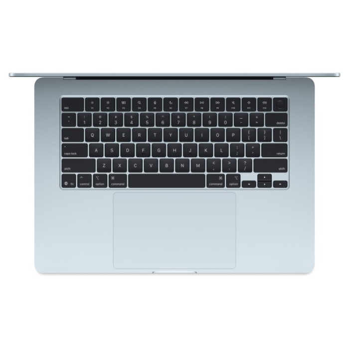 Ноутбук Apple MacBook Air 15 2025 MC7C4 (Apple M4, 10-Core CPU, 10-Core GPU, 16GB/512GB SSD) Небесно-голубой (Sky Blue) | Фото 2 из 5