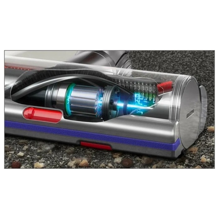 Пылесос Dyson V15 Detect Extra SV47 Синий/Никель