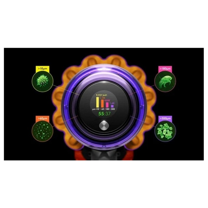 Пылесос Dyson V15 Detect Extra SV47 Синий/Никель | Фото 17 из 18
