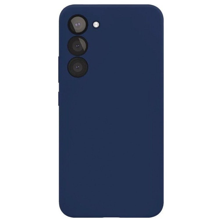 Чехол защитный VLP Aster Case Magsafe для Samsung Galaxy S24 Тёмно-синий