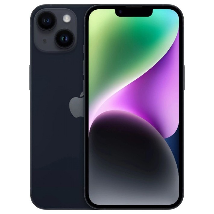 Смартфон Apple iPhone 14 256GB Черный (Midnight) eSim