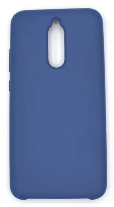Чехол-накладка Silicone Cover для Xiaomi Redmi 8 Синий | Фото 2 из 2