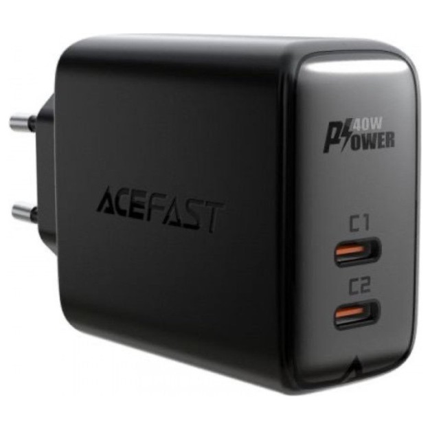Зарядное устройство ACEFAST A13 65W USB-C+USB-С+USB Черный | Фото 2 из 2