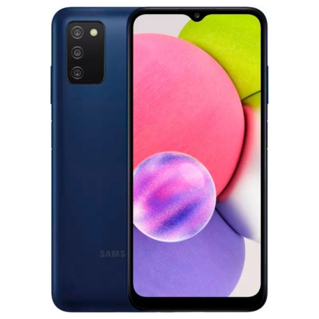 Смартфон Samsung Galaxy A03s 3/32GB Синий (Blue) | Фото 1 из 6