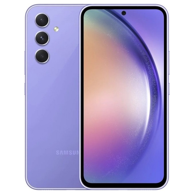 Смартфон Samsung Galaxy A54 5G 8/256GB Фиолетовый (Awesome Violet) | Фото 1 из 8