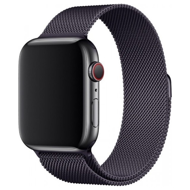 Ремешок Gurdini Milanese Loop для Apple Watch 42/44mm Серый (Gray) | Фото 2 из 2