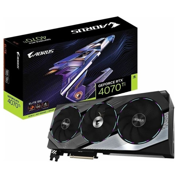 Видеокарта GIGABYTE GeForce RTX 4070 Ti AORUS ELITE 12G (GV-N407TAORUS E-12GD), Retail | Фото 10 из 10