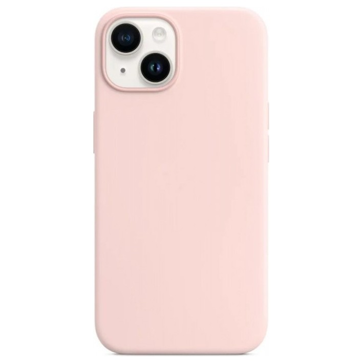 Чехол Silicone Case with Magsafe для iPhone 14 Plus Розовый (Chalk Pink) | Фото 2 из 2