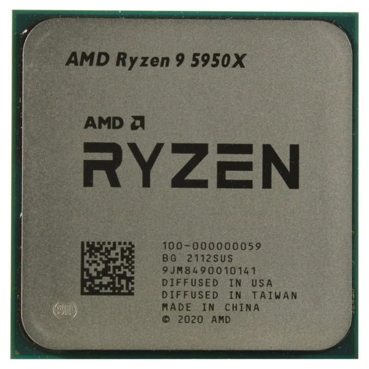 Процессор AMD Ryzen 9 5950X, AM4, OEM