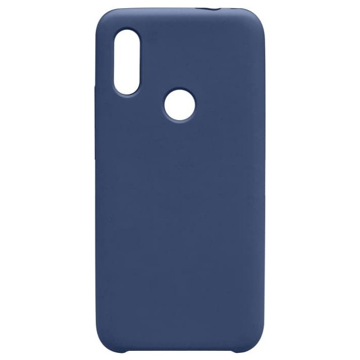 Чехол-накладка Silicone Cover для Xiaomi Redmi 7 Темно-синий | Фото 1 из 3